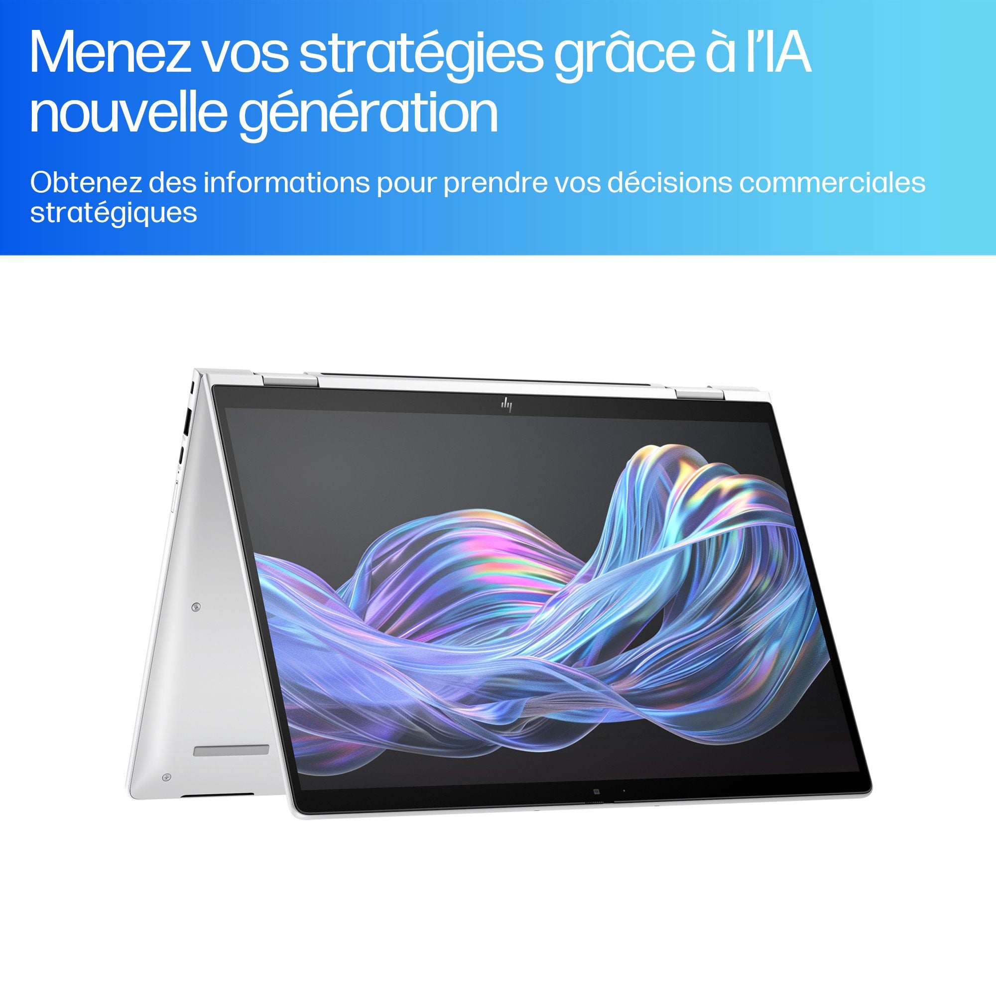 HP EliteBook X Flip  IA Nouvelle génération Intel Core Ultra 5 228V 14p WUXGA 32Go 512Go SSD UMA W11P Copilot + PC 3/3/0