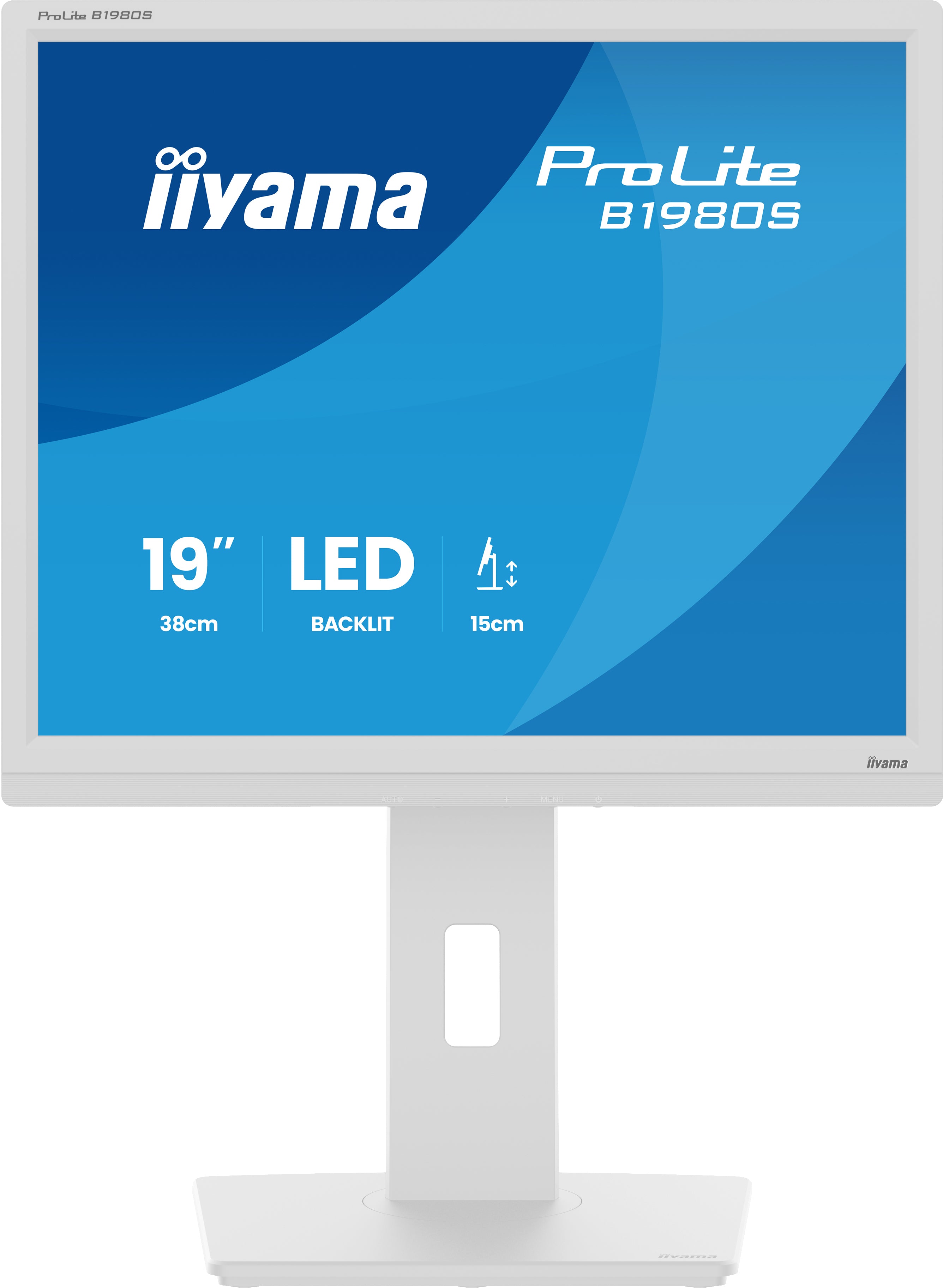 B1980S-W1 19" WHITE TN-1280x1024 13cm He