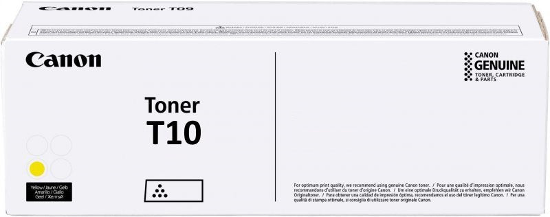 Canon T10 Cartouche de toner 1 piece(s) Original Jaune
