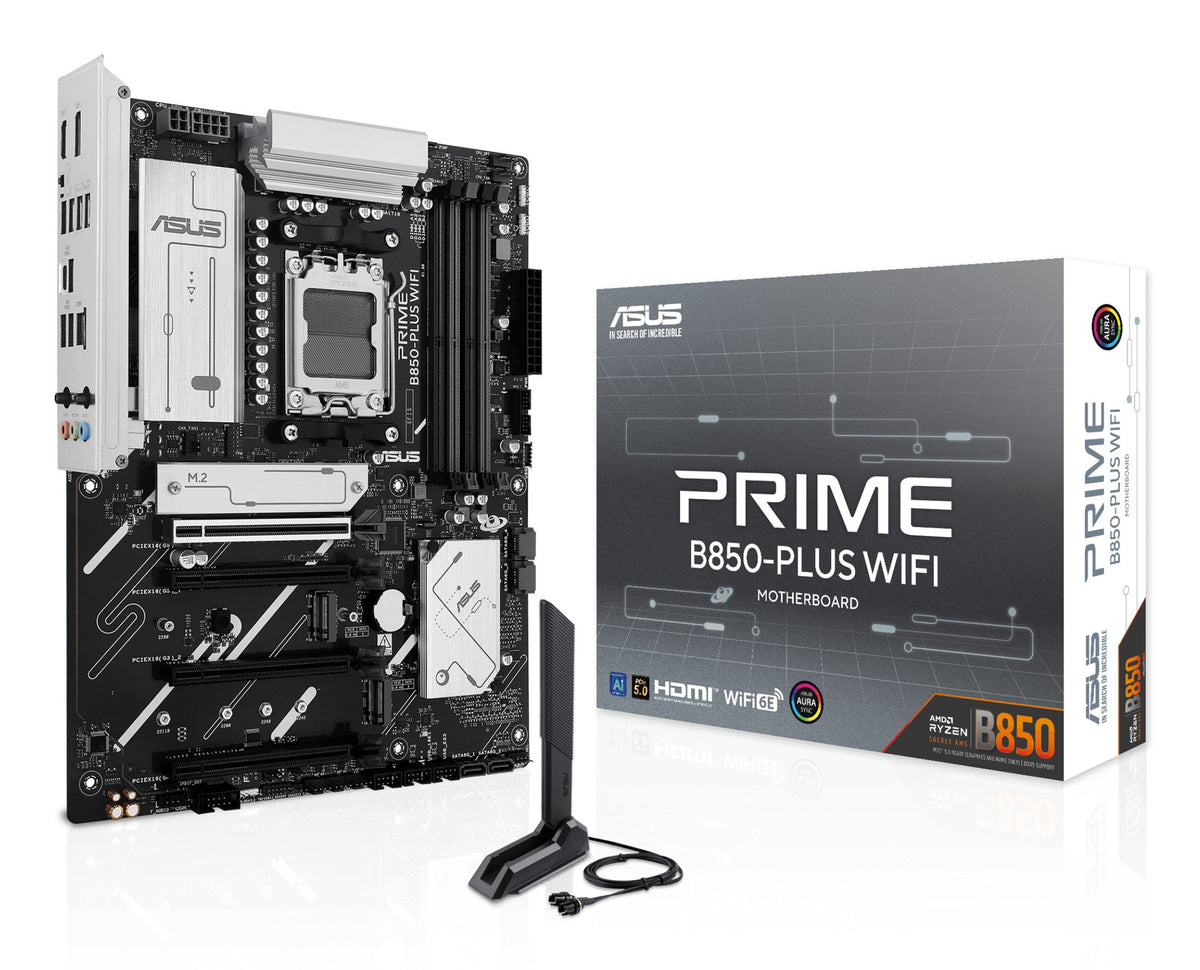 ASUS PRIME B850-PLUS WIFI AMD B850 DDR5 ATX motherboard 1xHDMI 1xDP 3xM.2 4xSATA