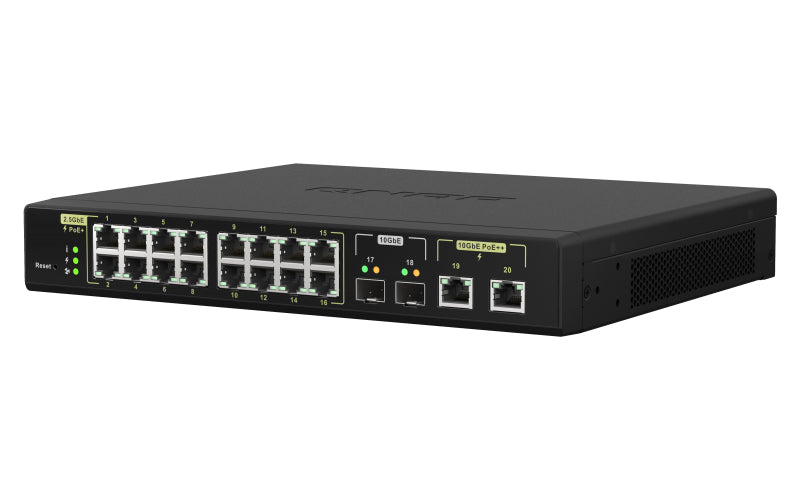 16x2.5GbE PoE 2x10GbE SFP+2x10GbE PoE wm