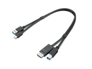 CABLE_BO TS mDP+UA3 to DP+UB3 Cable
