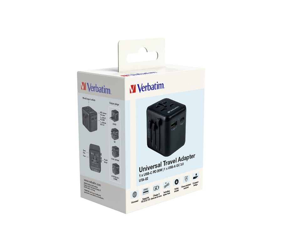 Verbatim Universal Travel Adapter UTA-02