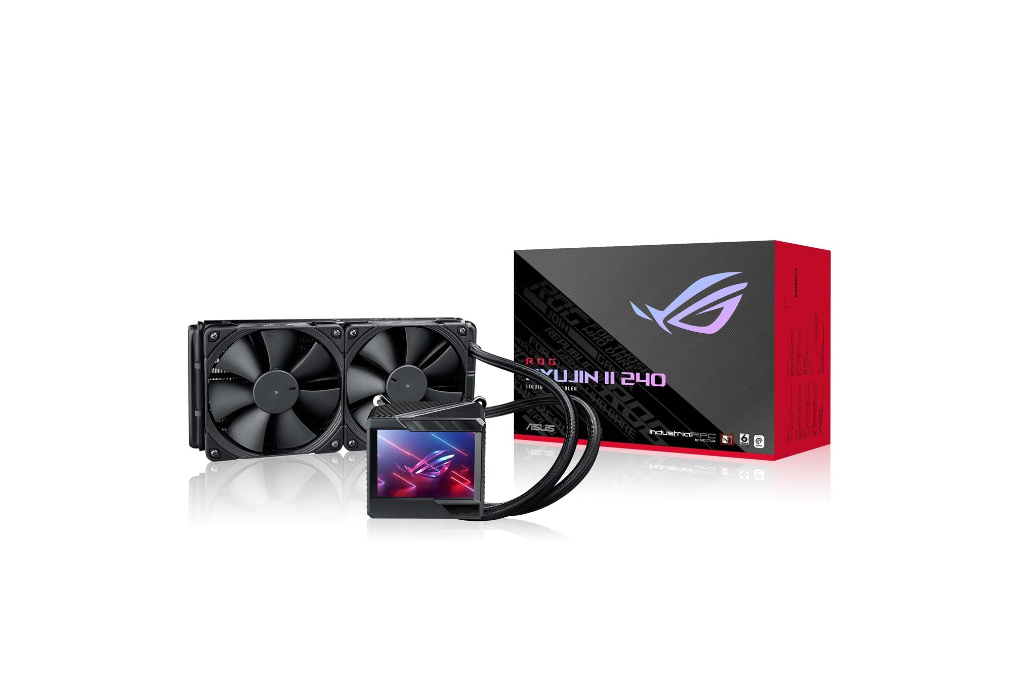 ASUS ROG RYUJIN II 240 Processeur Refroidisseur de liquide tout-en-un 12 cm Noir 1 piece(s)