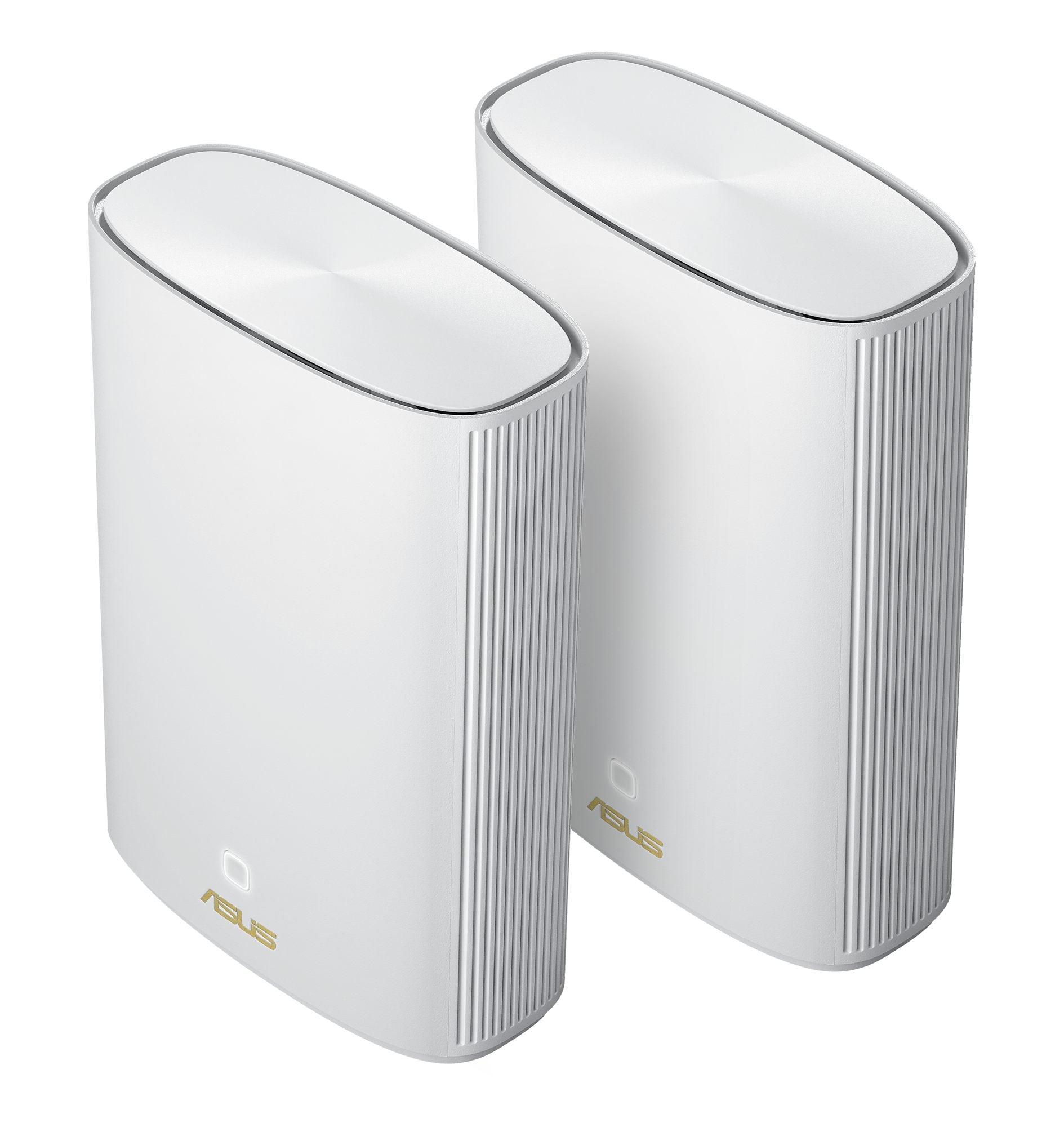 ASUS ZenWiFi AX Hybrid XP4 Mesh AX1800 Dual Band WiFi 6 with AV1300 HomePlug AV2 MIMO White 2-pack