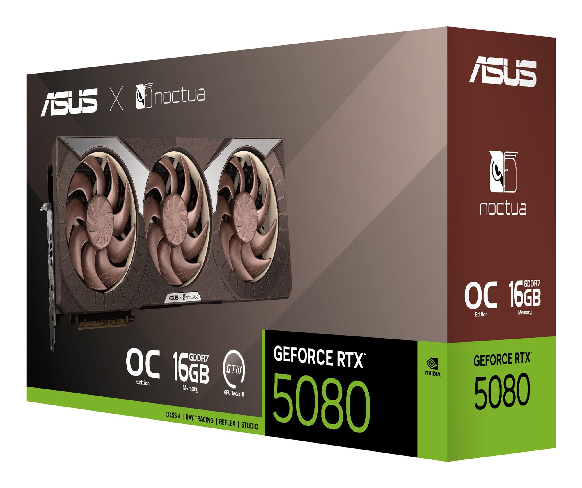 ASUS GeForce RTX 5080 16Go GDDR7 Noctua OC Edition