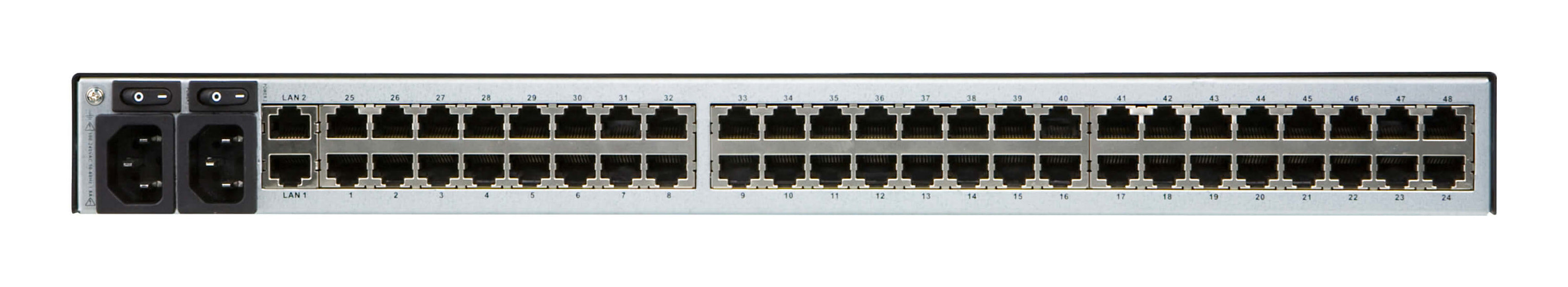 ATEN SN0148CO Serveur console série à 48 ports double alimentation/réseau local