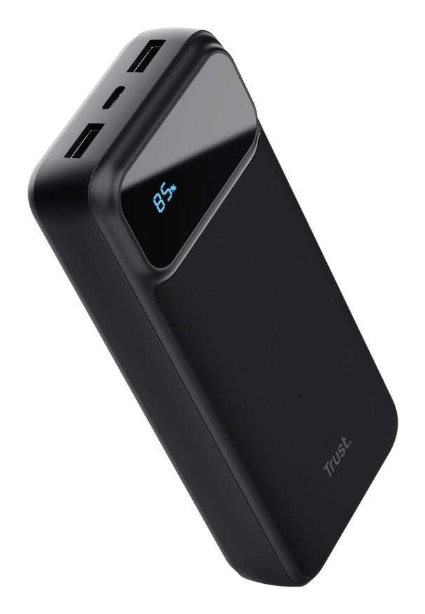 TRUST Powerbank AVALA 20.000 mAh Fast Charge - Black