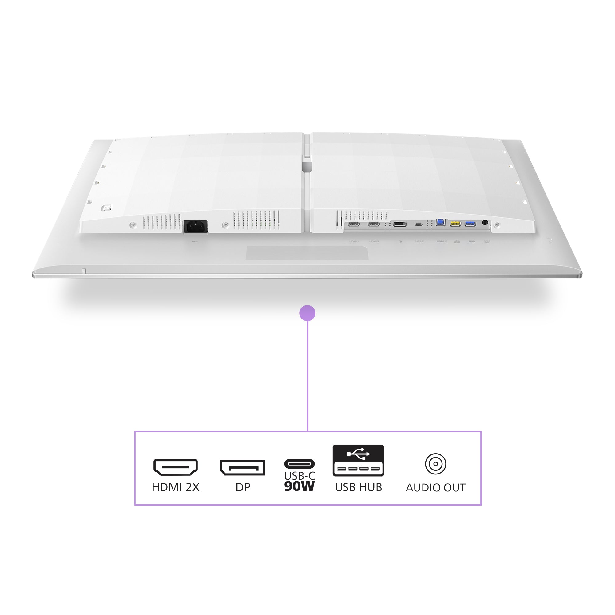 PHILIPS 32M2N8900/00 32p UHD OLED 240Hz 250cd/m2 0.03ms 2xHDMI2.1 DP USB Type C PD90W Speakers Height Adj.