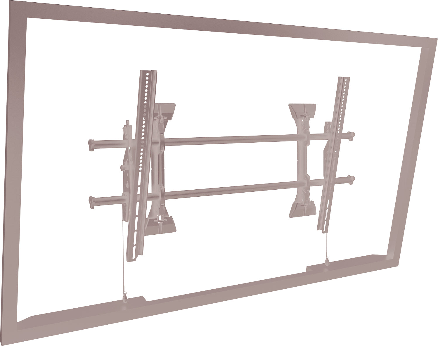 XL Fusion MicroAdjTilt FixedWall DispMnt