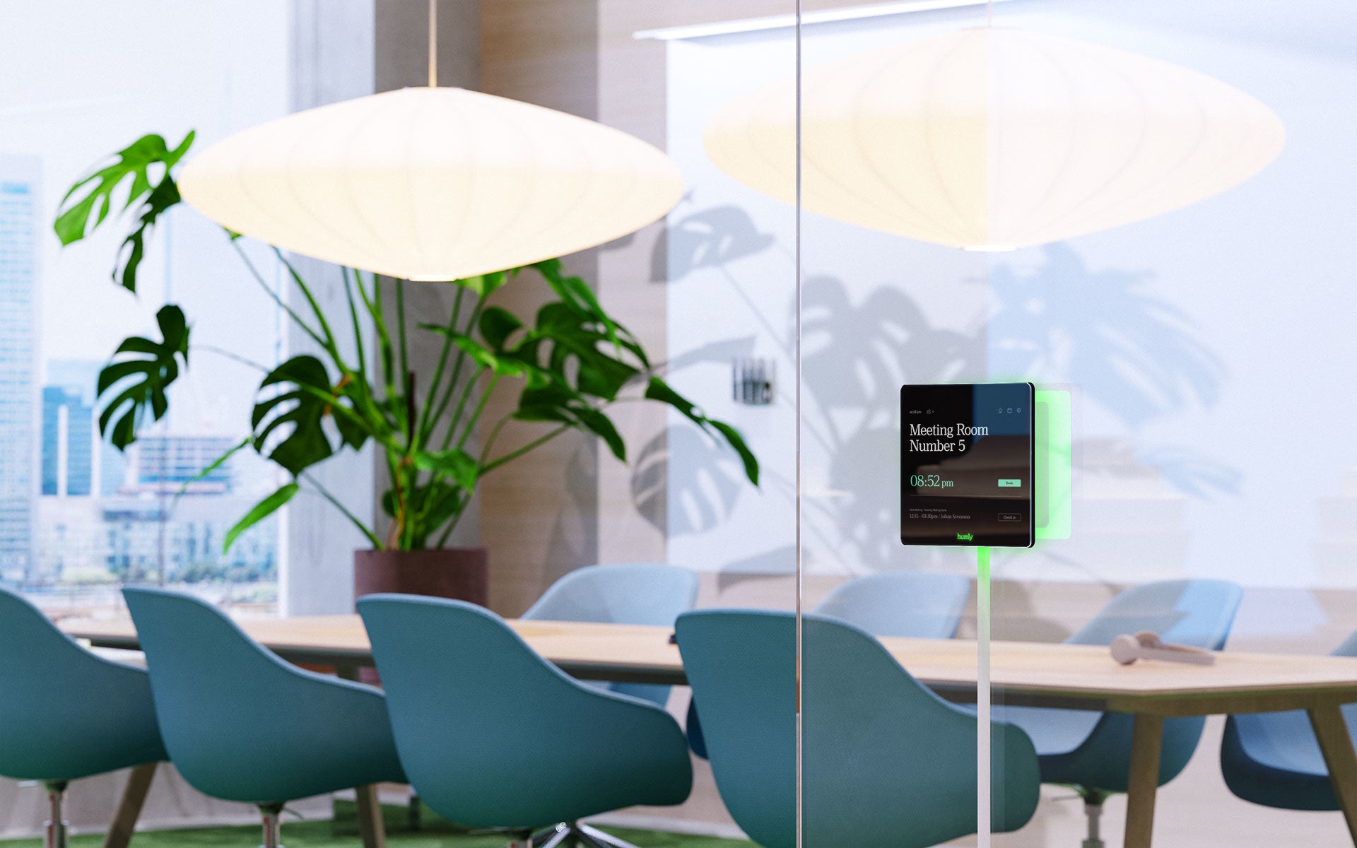 HUMLY ROOM DISPLAY - écran 8" RoomBooking