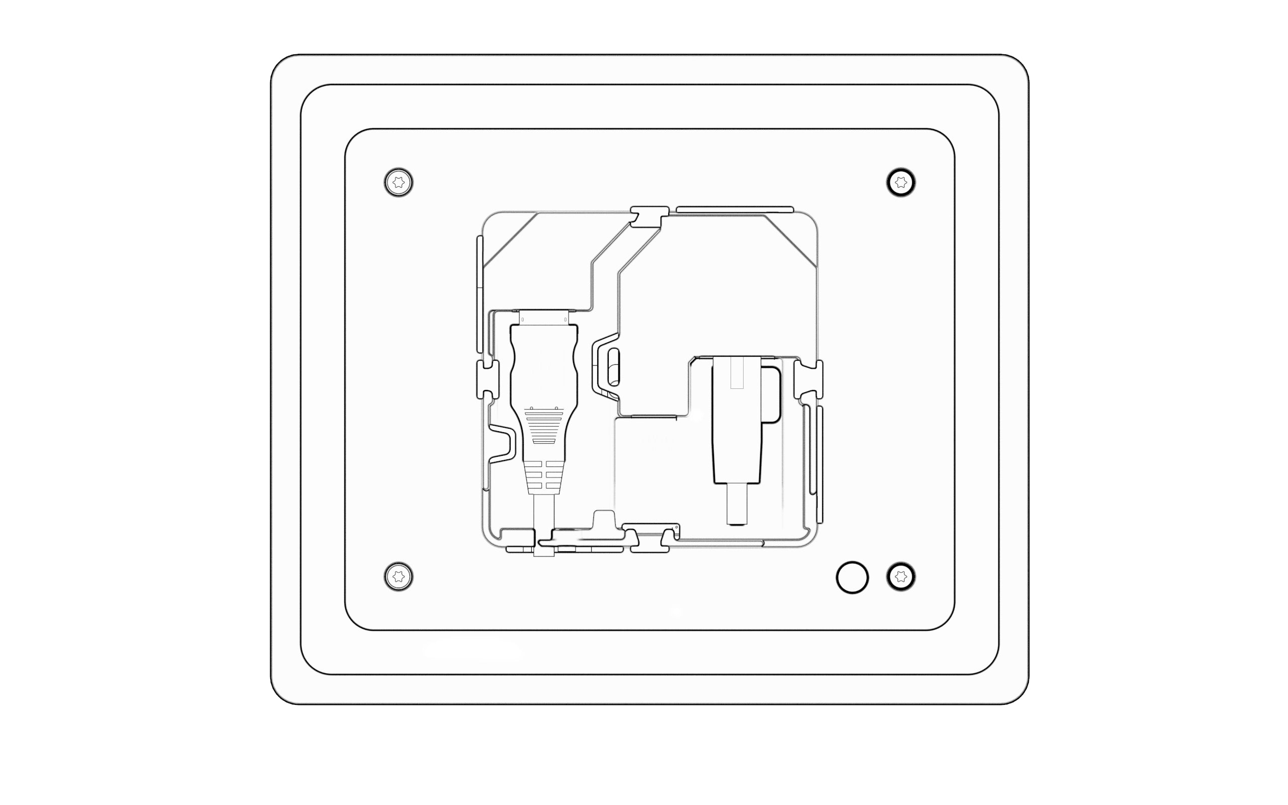 HUMLY- Room Display Alimentation 12V HUM1006