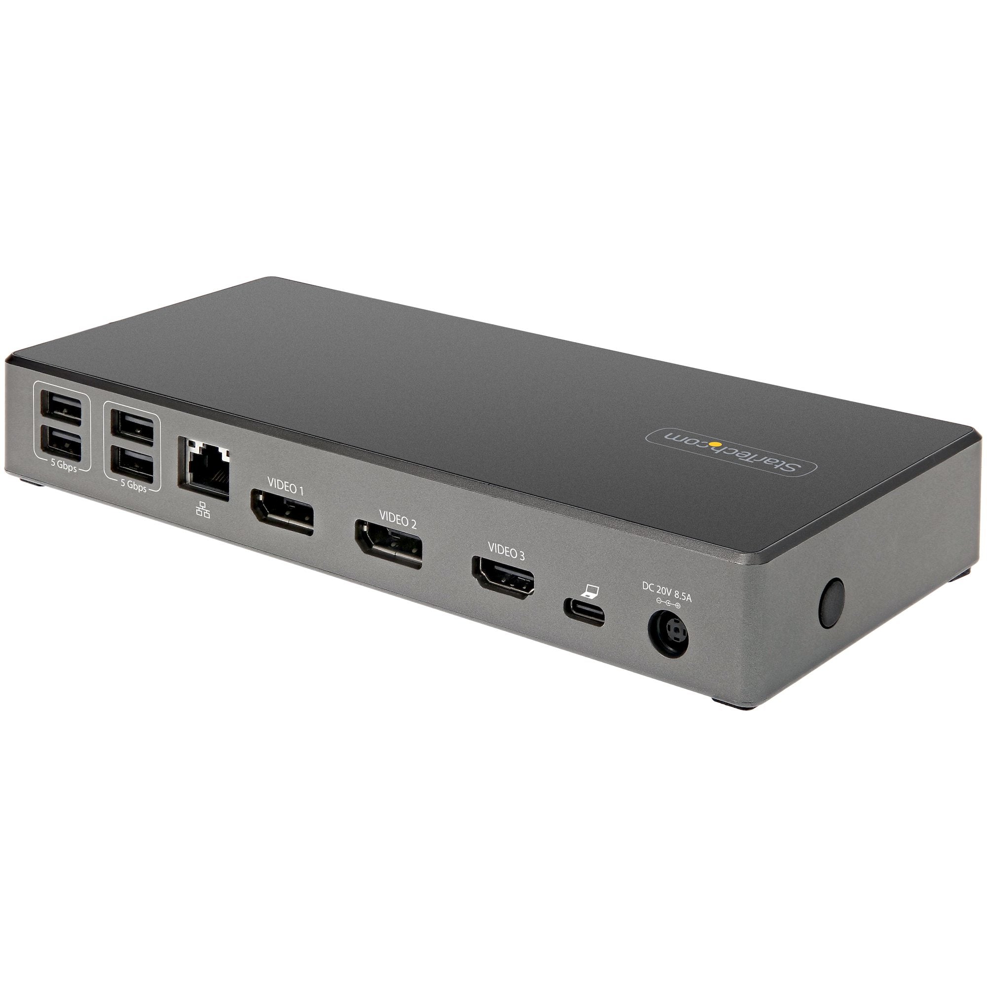USB C Dock Triple 4K - 100W PD 6x USB