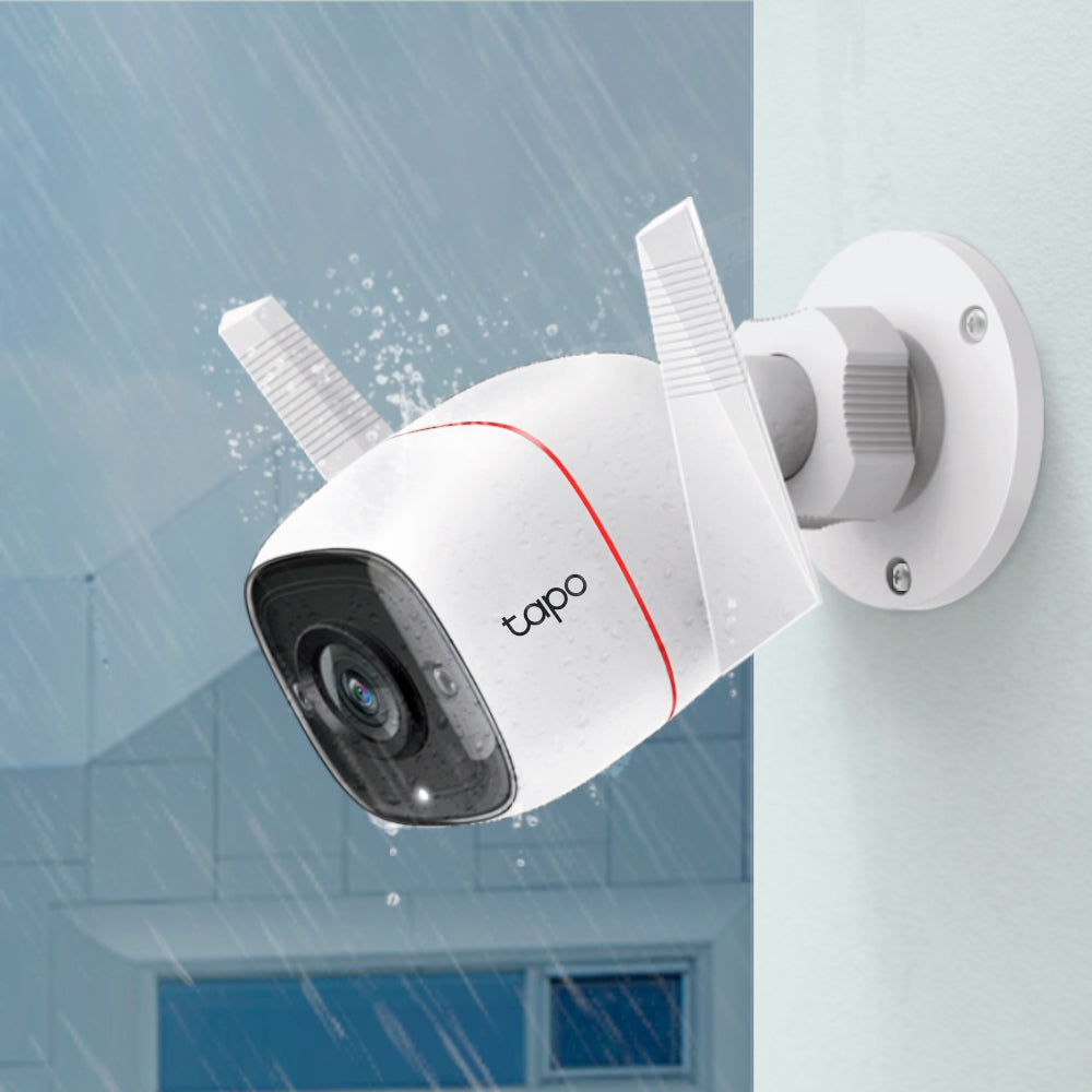 TP-LINK Tapo C310 Outdoor Security WiFi Camera 3MP 2.4GHz microDS slot IP66 FFS Night vision