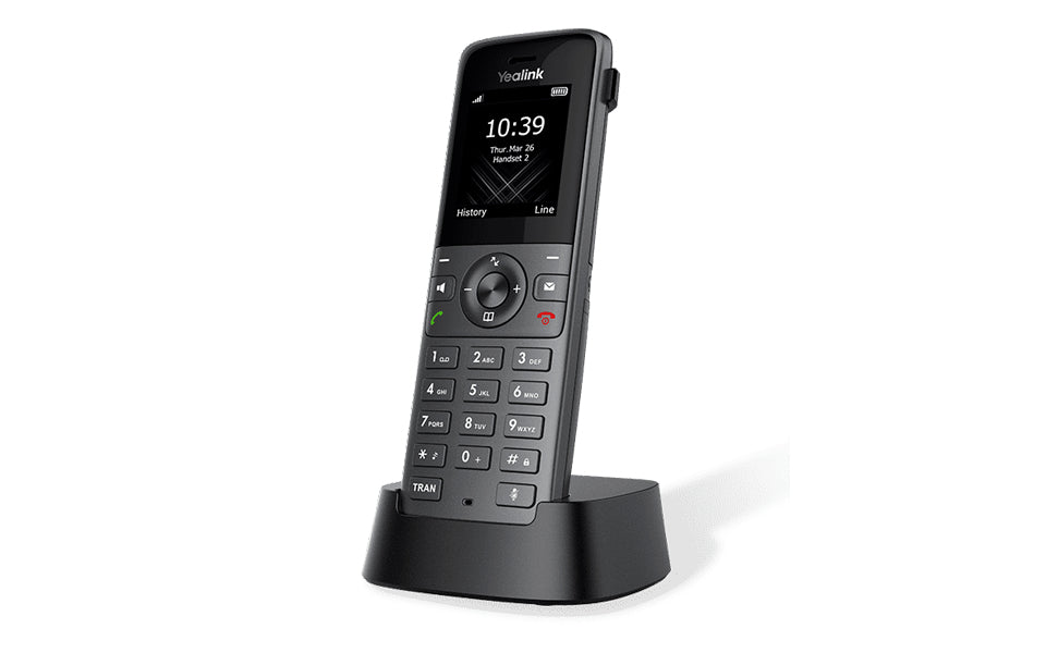 Téléphone IP Yealink W73H Noir 2 lignes TFT