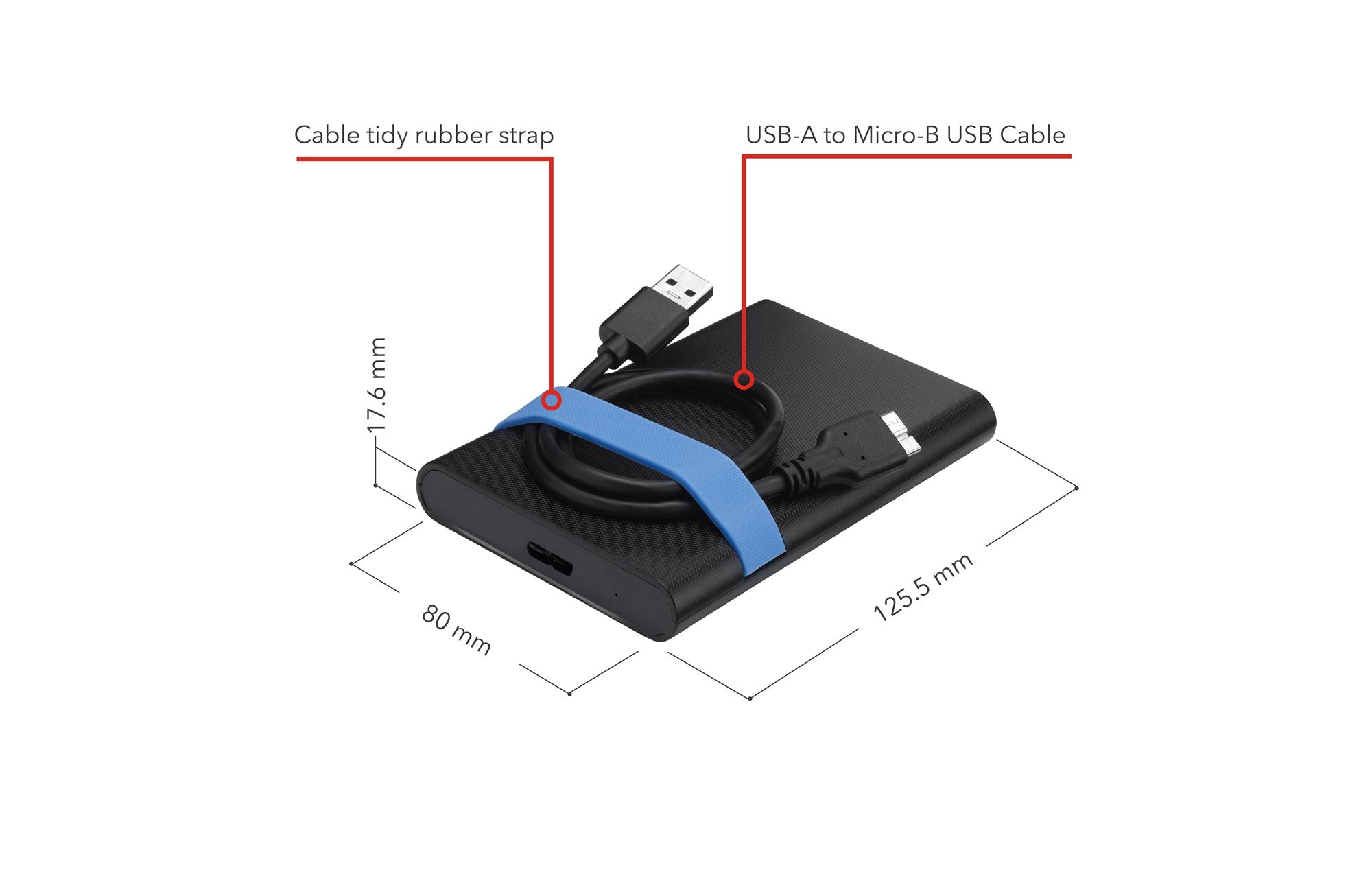 Verbatim Store´n´Go Enclosure Kit 2.5"