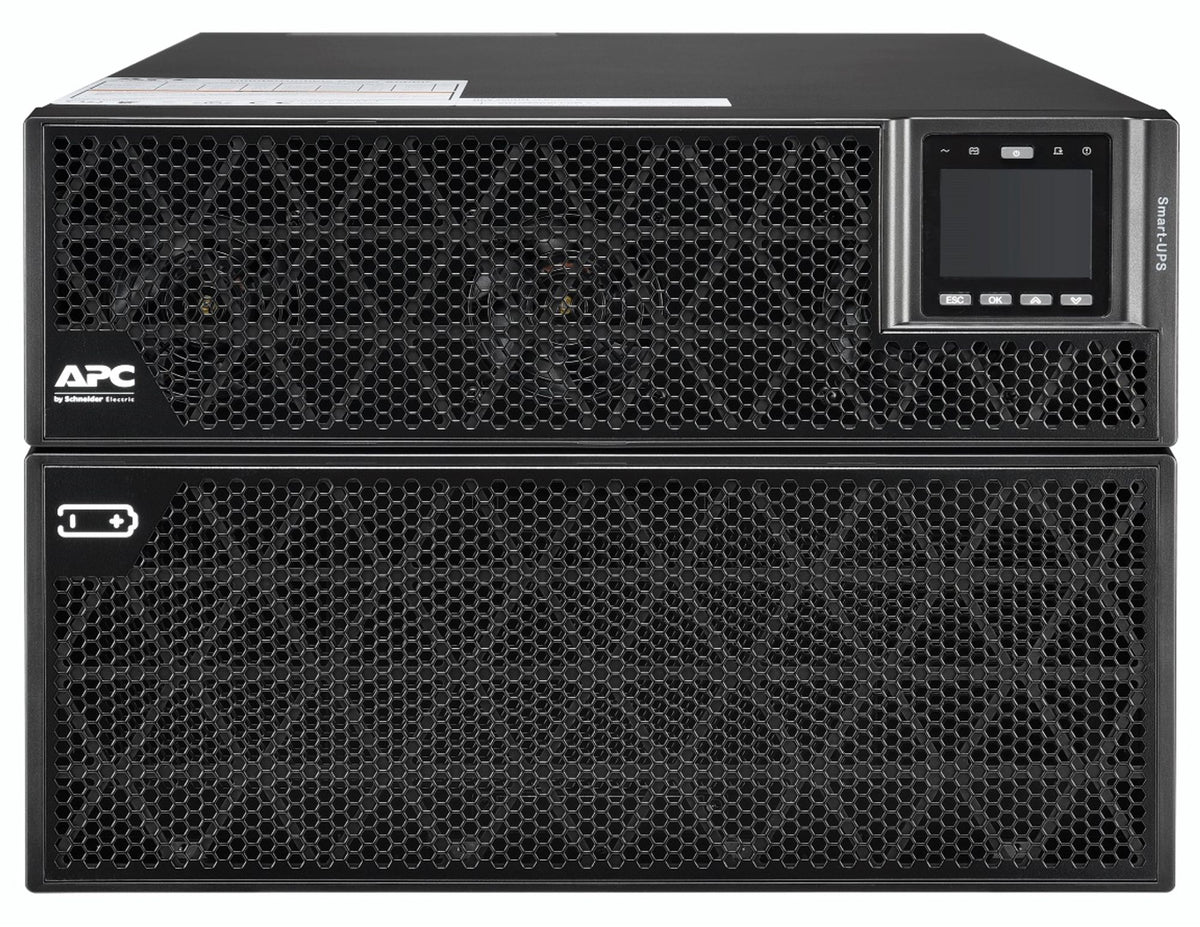 APC Smart-UPS RT 20kVA UPS rack-mountable AC 230/380V 20000Watt 20000VA 3-phase / 1-phase RS-232 output connectors 1 7U Black