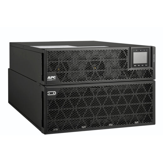 APC Smart-UPS RT UPS rack-mountable / external AC 380/400/415V 15000Watt 15000VA RS-232 USB Ethernet 10/100/1000 7U Black