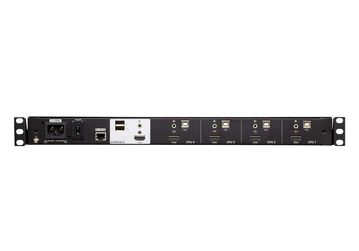 ATEN PREMIUM CL3884NW CONSOLE LCD 4p HDMI/USB Dual rail UK