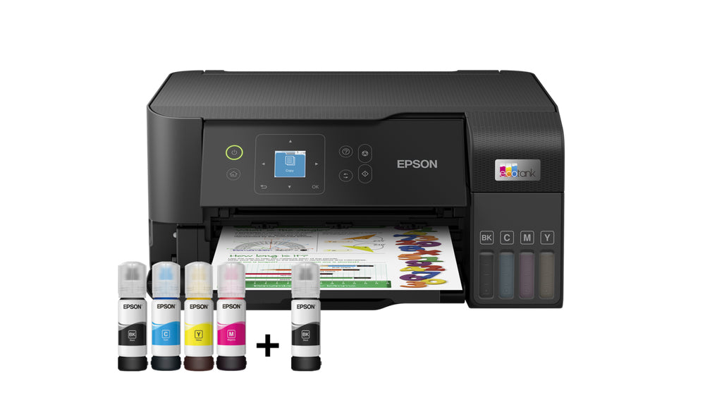 Epson EcoTank L3560 - appareil d'impression tout-en-un - impression, numérisation, copie 4800 x 1200 DPI A4 15ppm Wi-Fi AirPrint