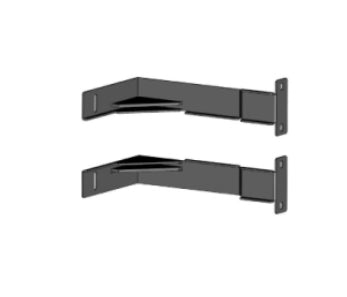 APC Easy BRKT POST BTM 5-6FT inside one pair