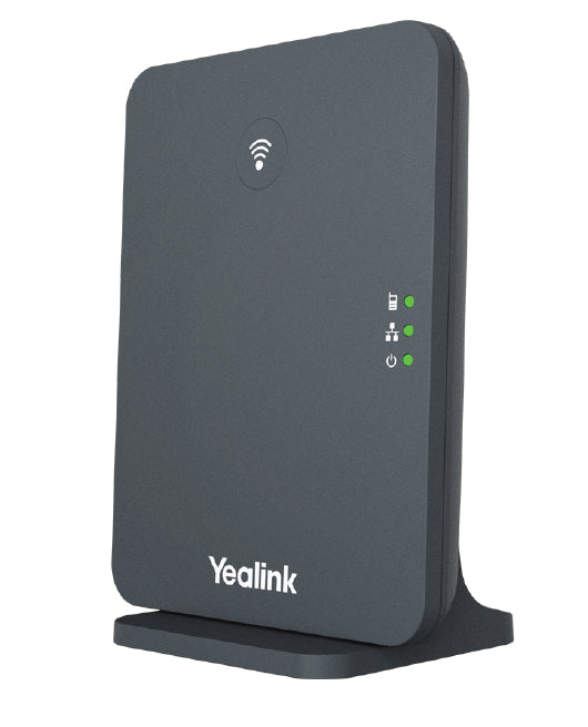 Yealink 1302017 W70B Téléphone sans fil avec une portée de 300m et un annuaire de 1000 entrées