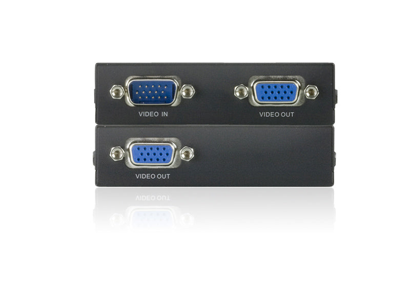 ATEN VE150A-AT-G extension audio/video Émetteur et récepteur AV Noir