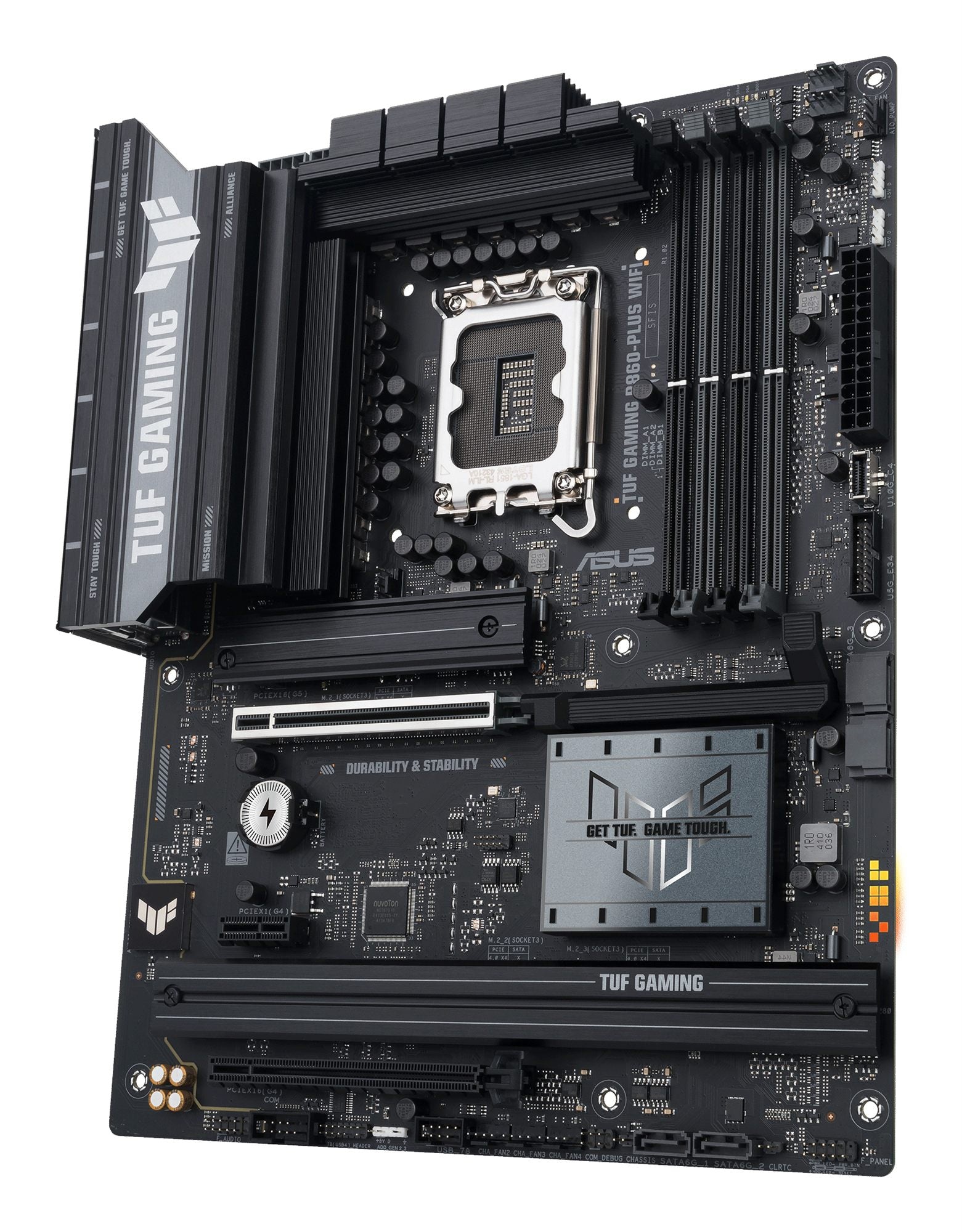 ASUS TUF GAMING B860-PLUS WIFI LGA1851 DDR5 ATX MB DDR5 1xHDMI 1xDP 3xM.2 4xSATA