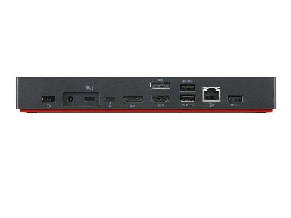 LENOVO ThinkPad Thunderbolt 4 WorkStation Dock - Thunderbolt 4 - HDMI, 2 x DP, 2 x Thunderbolt - 1GbE - 300 Watt