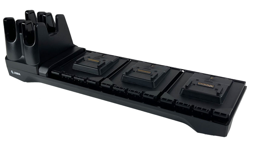 Zebra CRD3S4T-RFD49-BASE-COM-1R chargeur d'appareils mobiles Lecteur RFID Noir Secteur Intérieure