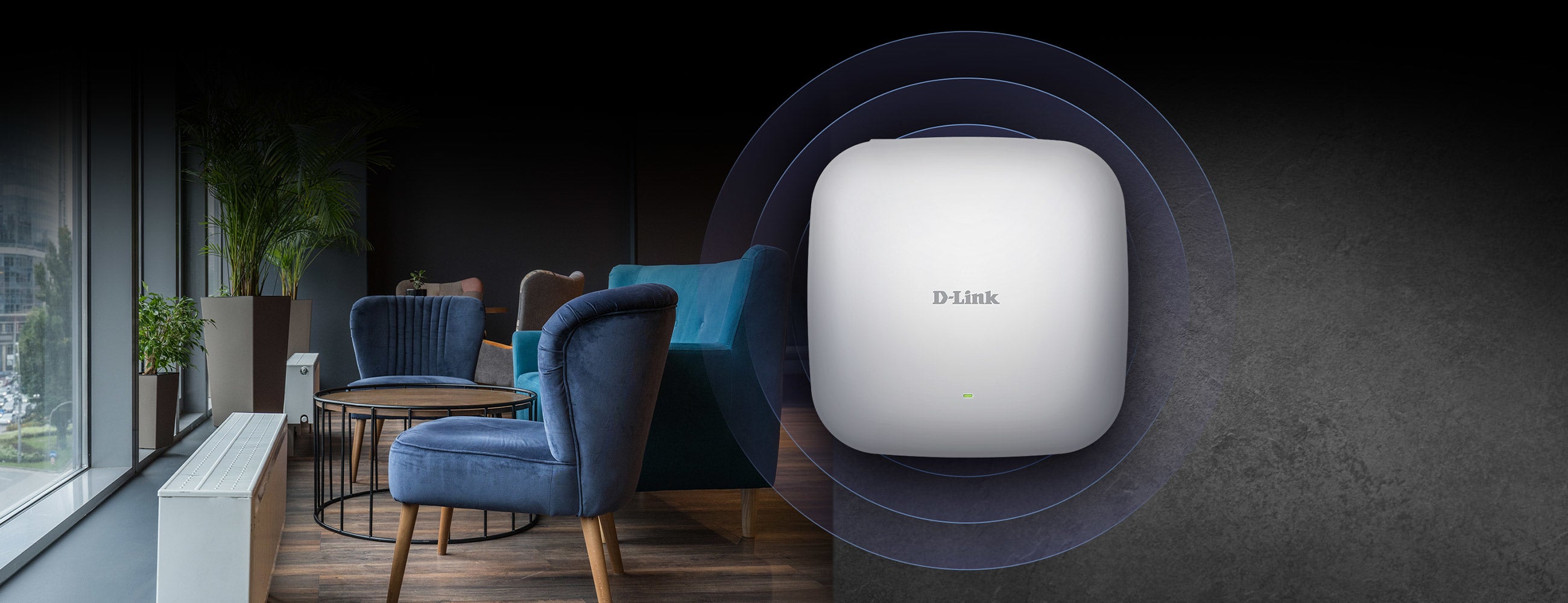 D-LINK AX1800 Wi-Fi 6 Dual-Band PoE Access Point