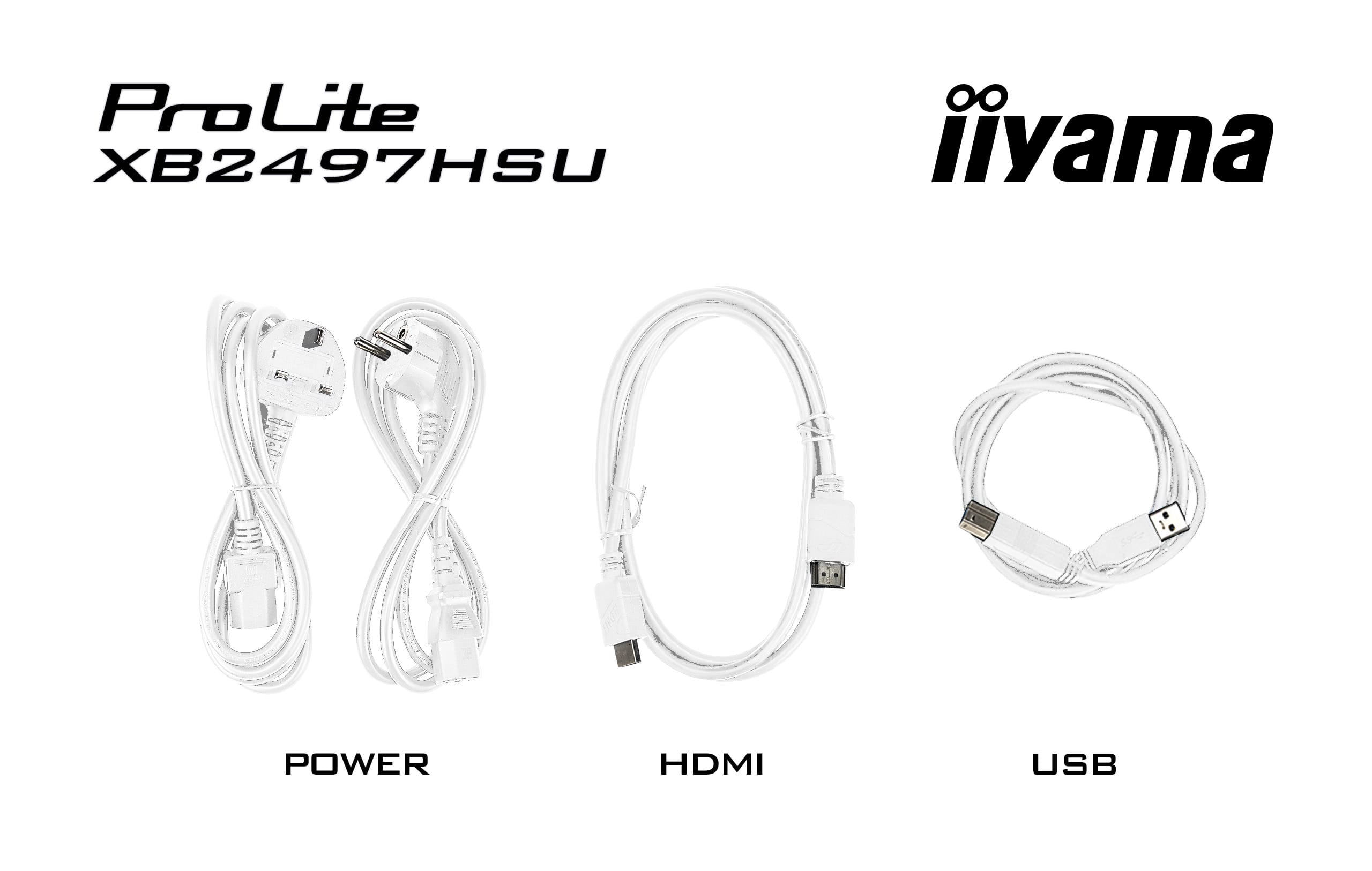 XB2497HSU-W1 24"" FHD Bsnss IPS WHITE
