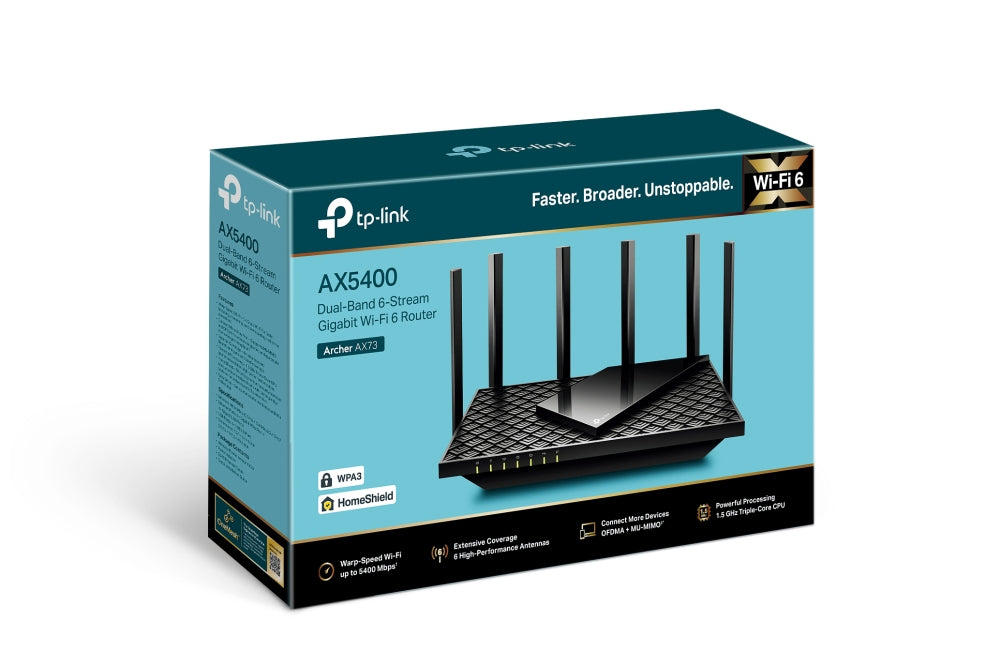TP-LINK AX5400 Dual-Band Wi-Fi 6 Router