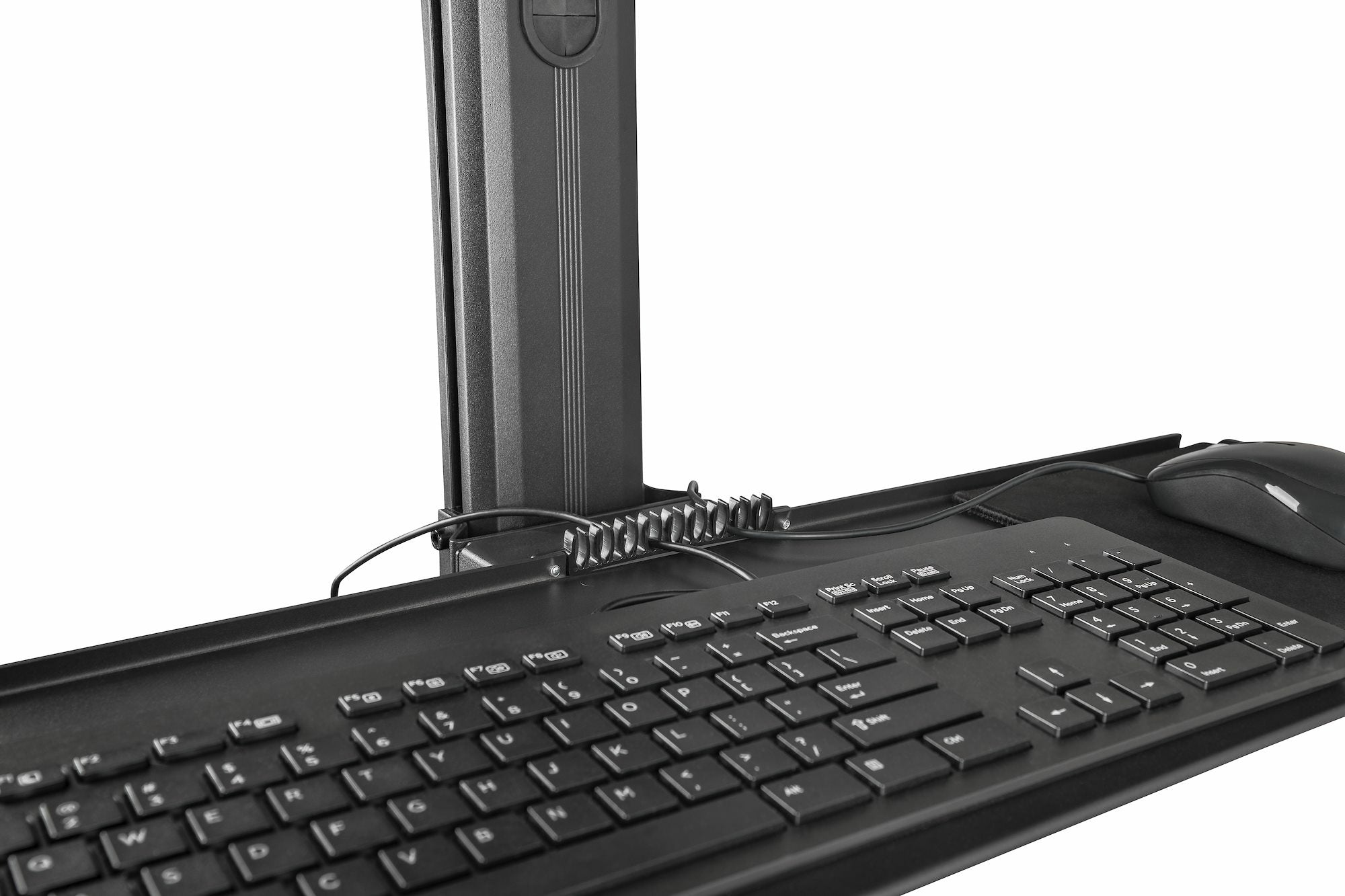Mobile Workstation Cart w/Monitor Mount