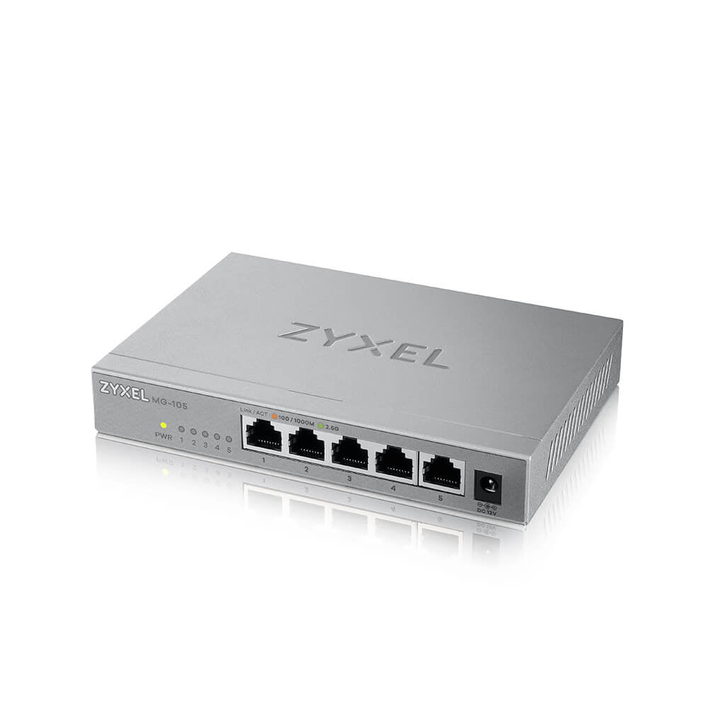 Zyxel XMG-105 5 Ports 10/2.5G MultiGig S