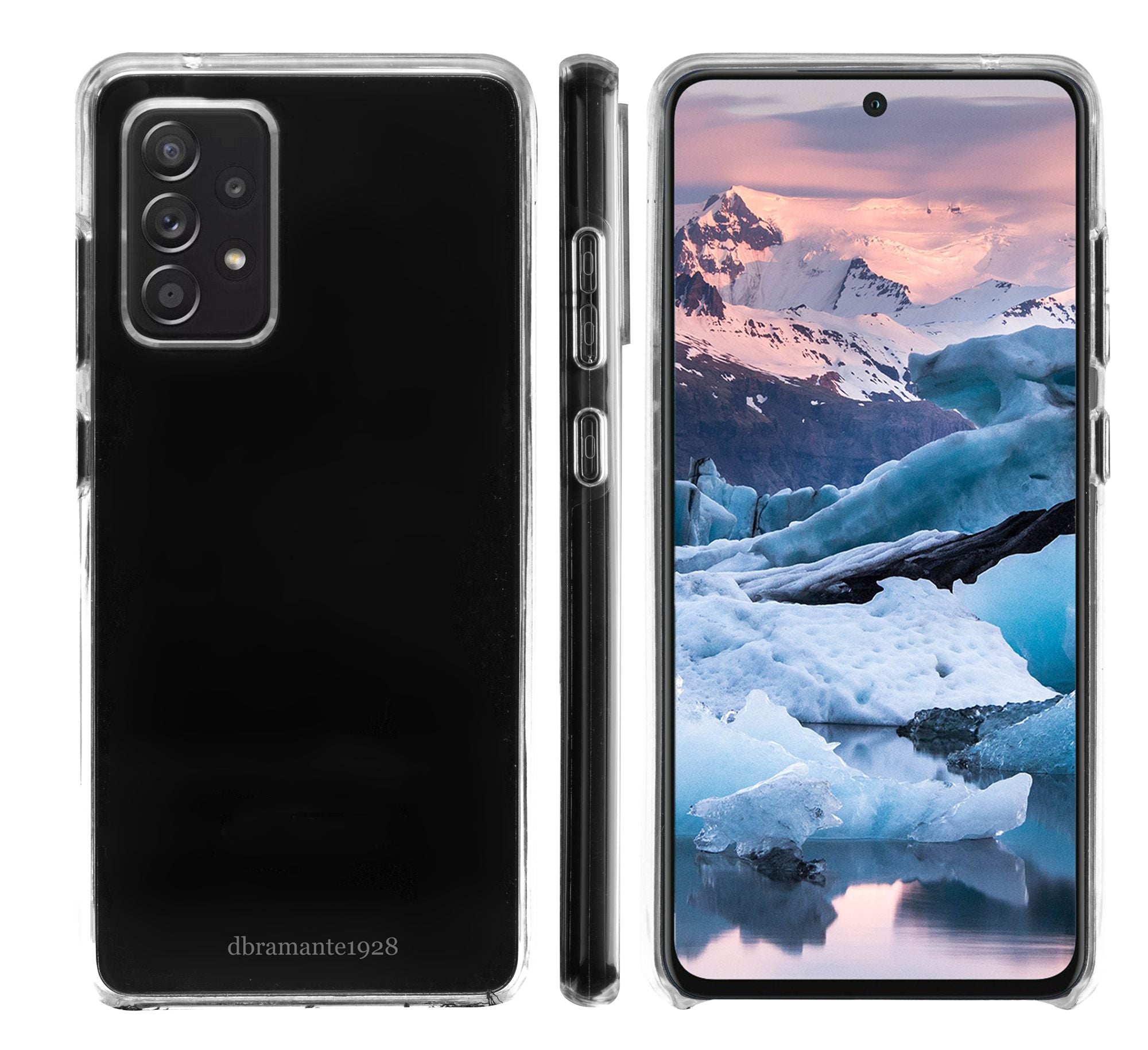 Iceland Galaxy A52 Clear Hard case