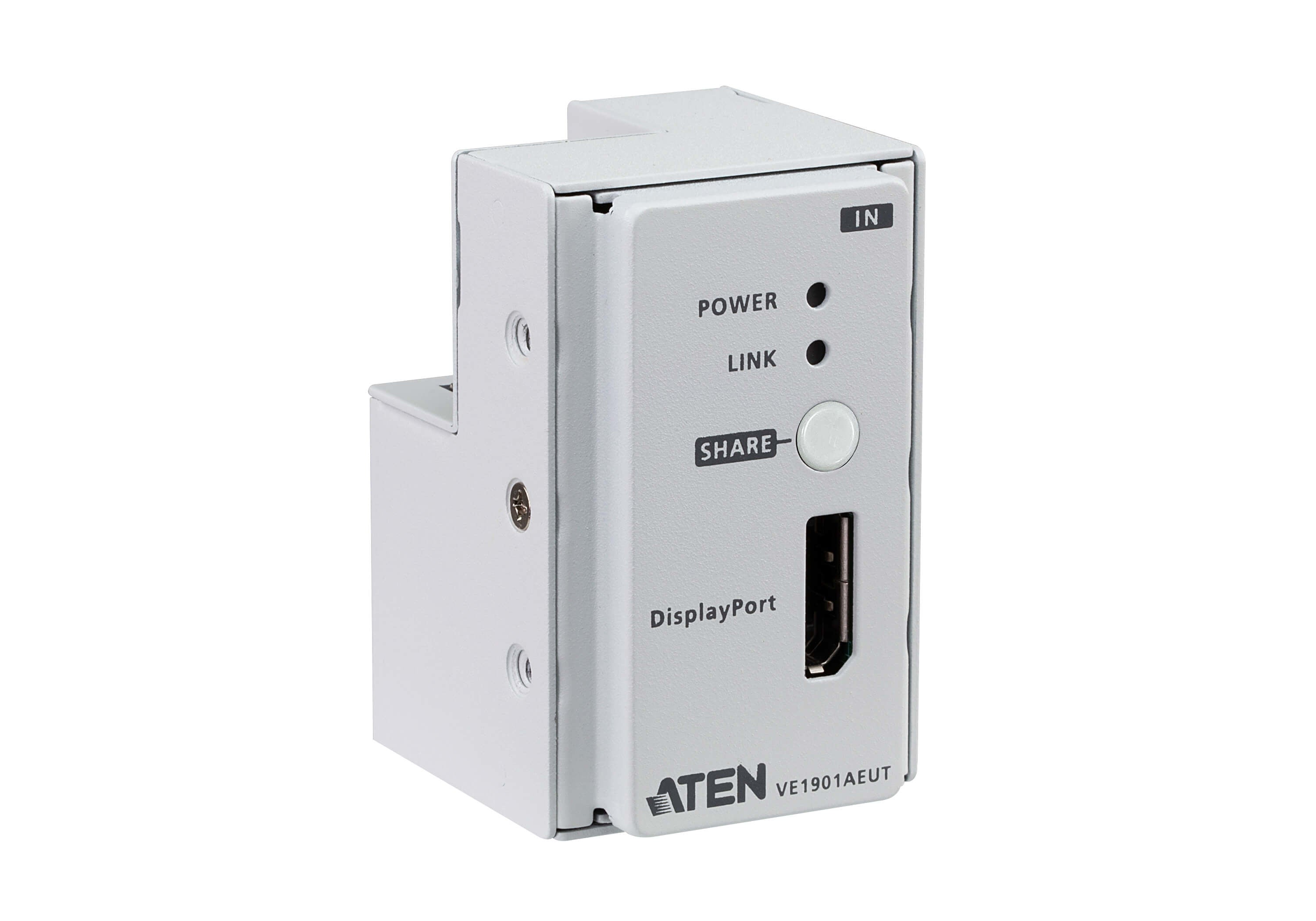 ATEN VE1901AEUT Transmetteur mural DisplayPort HDBaseT lite EU/POH