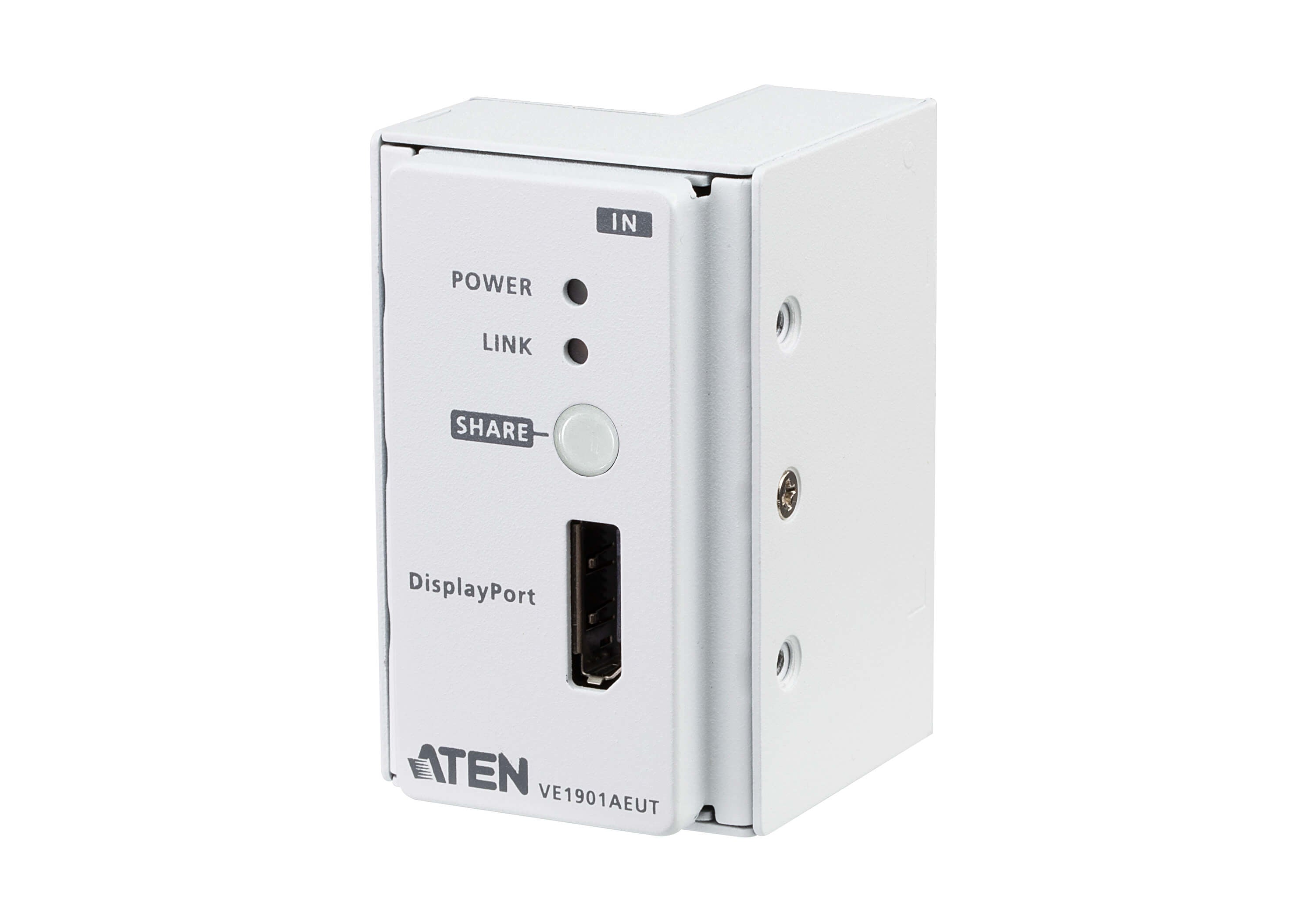 ATEN VE1901AEUT Transmetteur mural DisplayPort HDBaseT lite EU/POH
