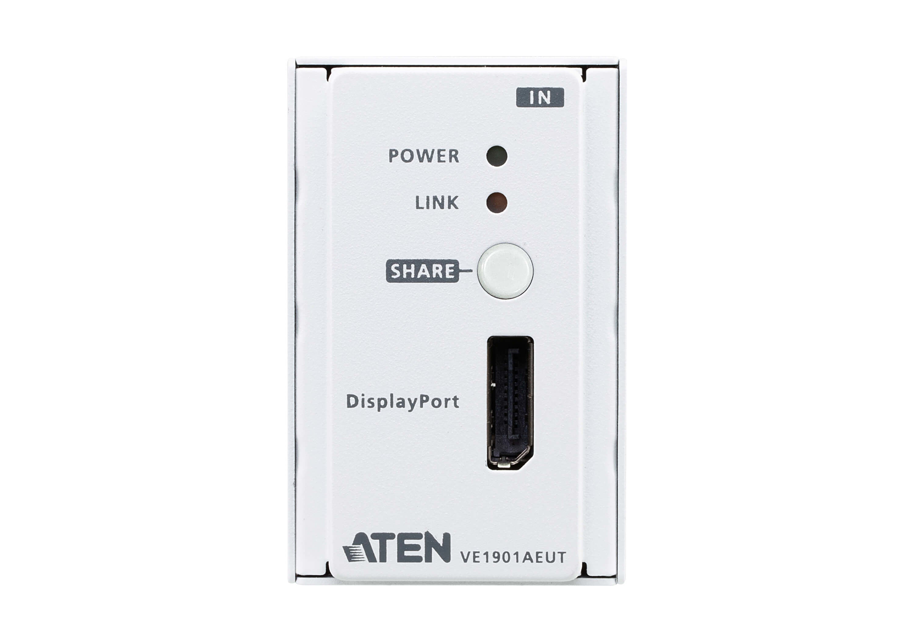 ATEN VE1901AEUT Transmetteur mural DisplayPort HDBaseT lite EU/POH