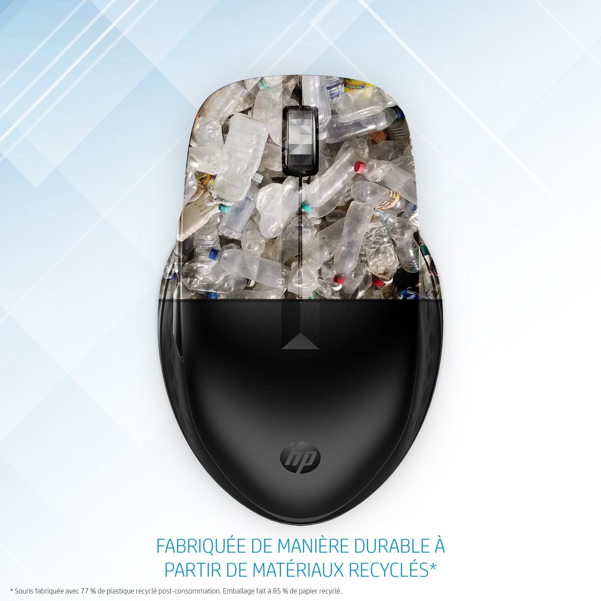 Souris sans fil HP Multi-Device 435 - récepteur USB + Bluetooth noir (3B4Q5AA)