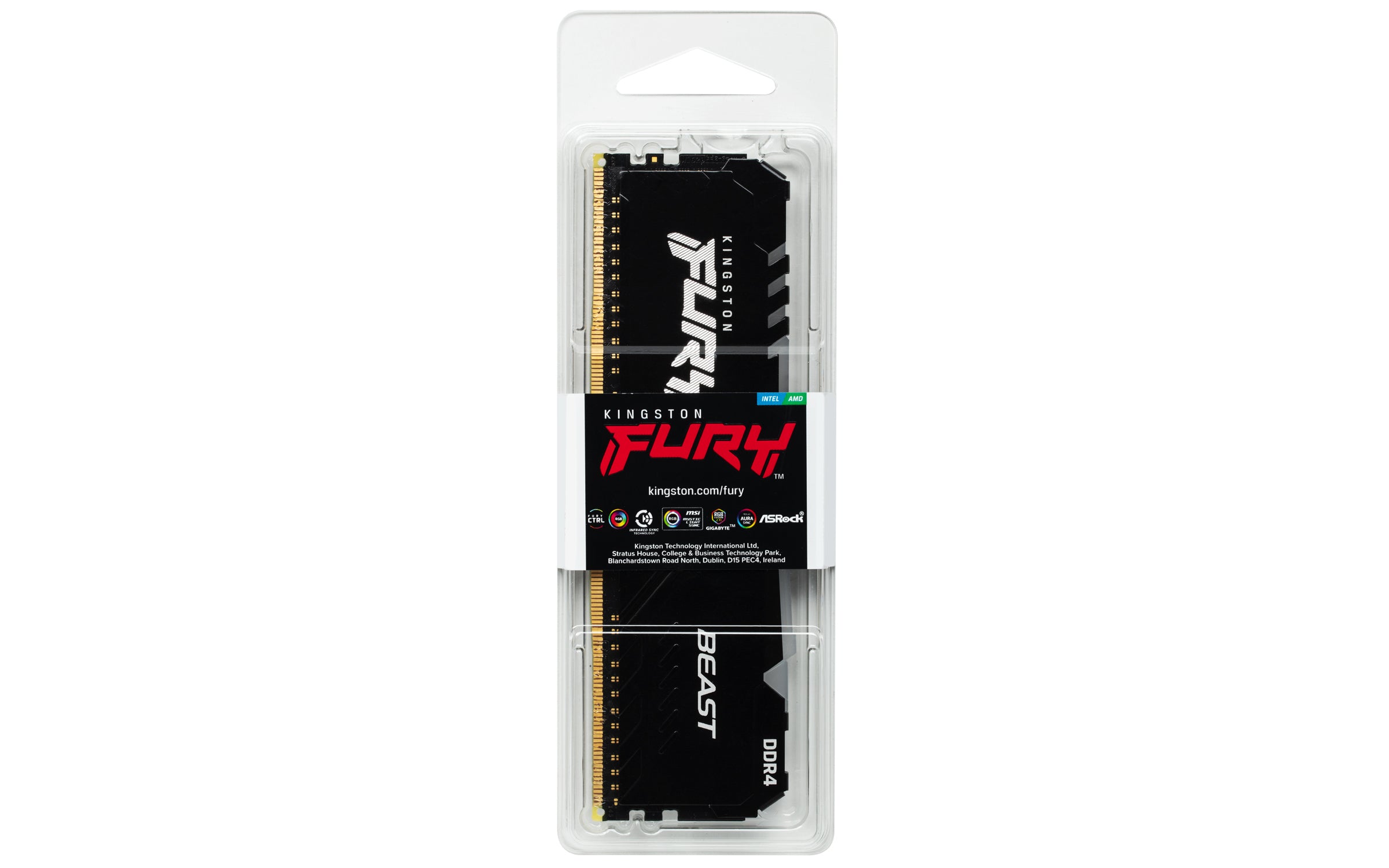 8GB 3600 DDR4 DIMM FURY Beast RGB