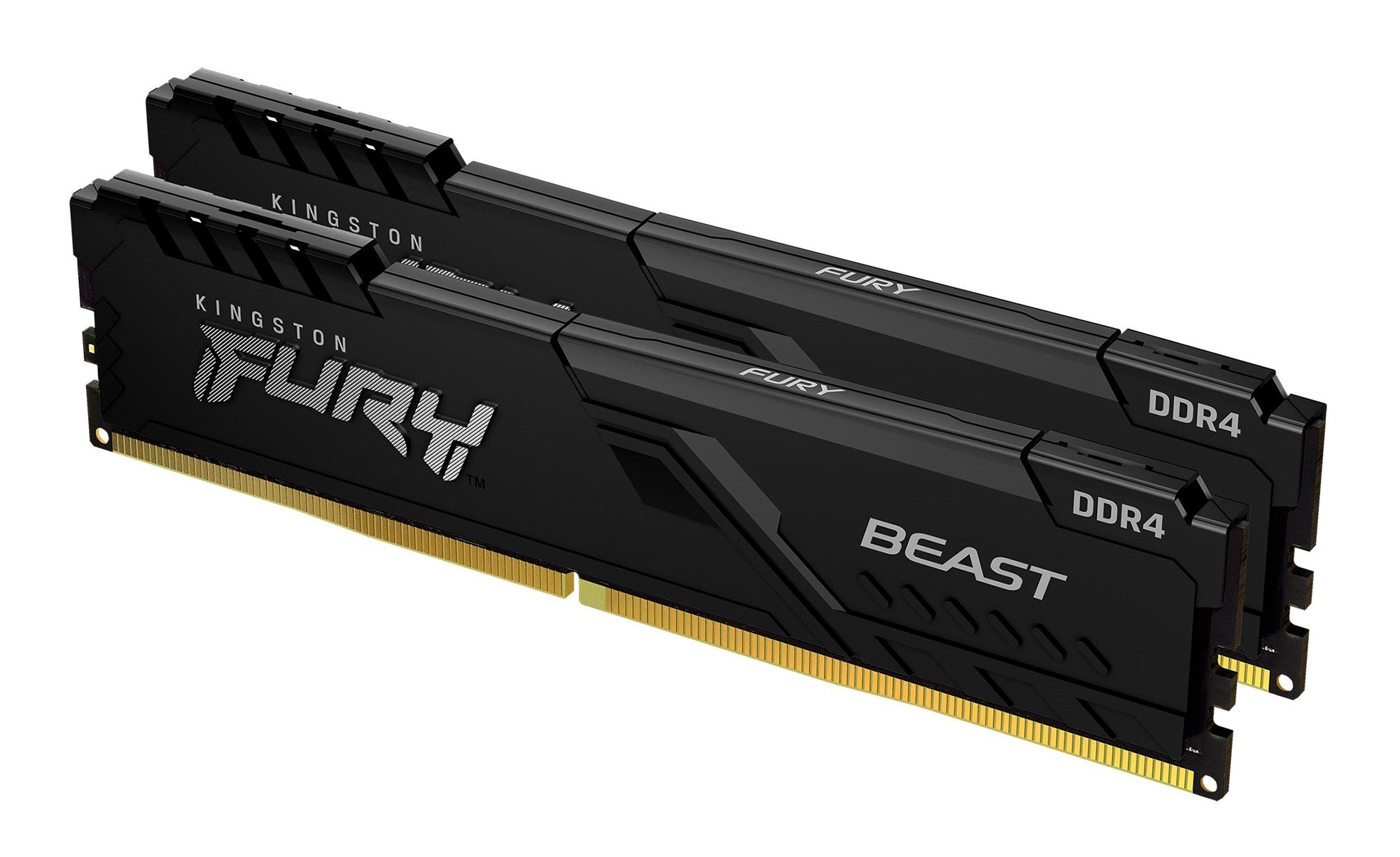 KINGSTON 32Go 3200MHz DDR4 CL16 DIMM Kit of 2 1Gx8 FURY Beast Black