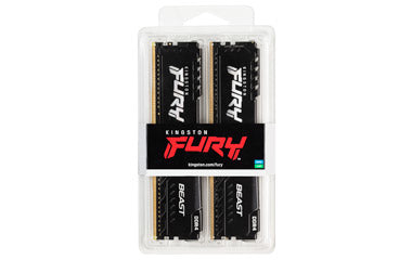 KINGSTON 64Go 3600MHz DDR4 CL18 DIMM Kit of 2 FURY Beast Black