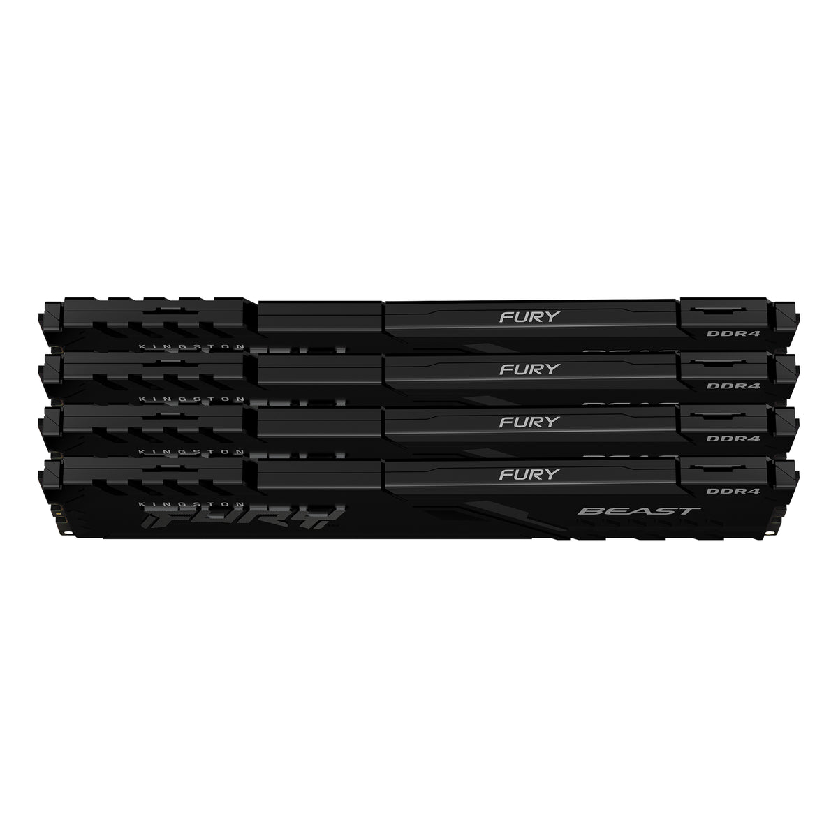 KINGSTON 32Go 3200MHz DDR4 CL16 DIMM Kit of 4 FURY Beast Black