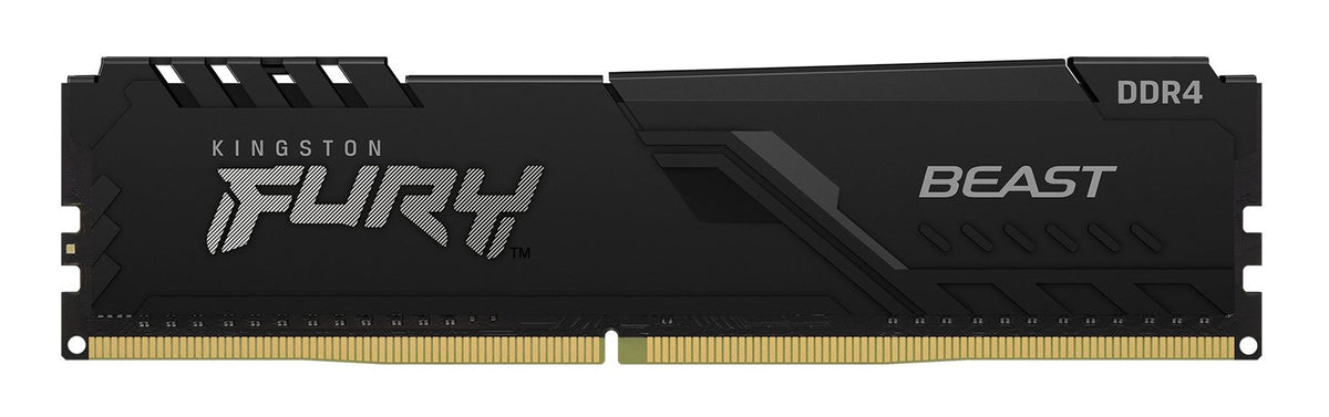 KINGSTON 16Go 3200MHz DDR4 CL16 DIMM 1Gx8 FURY Beast Black