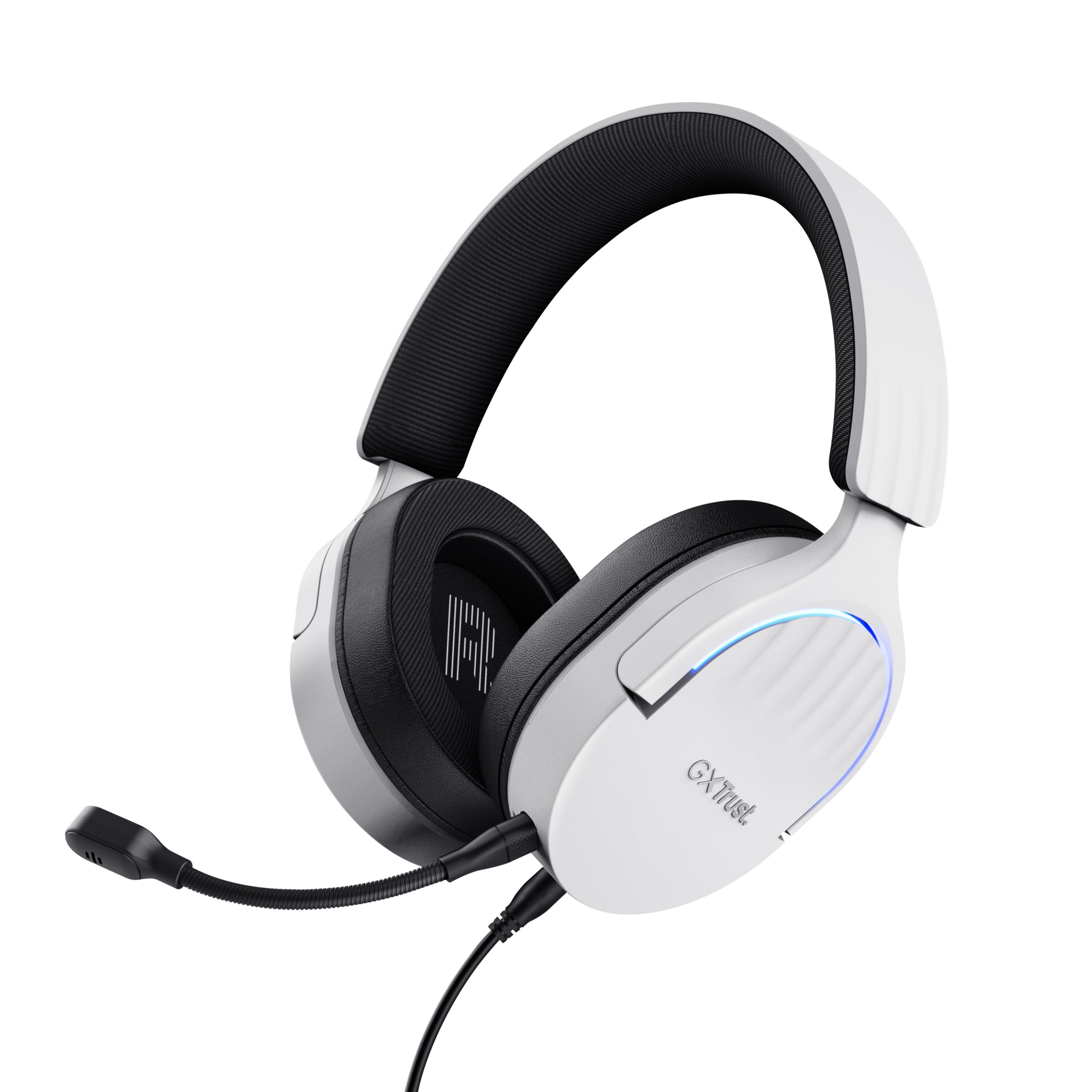 TRUST Casque micro FAYZO 7.1 USB pour PC & Console - White