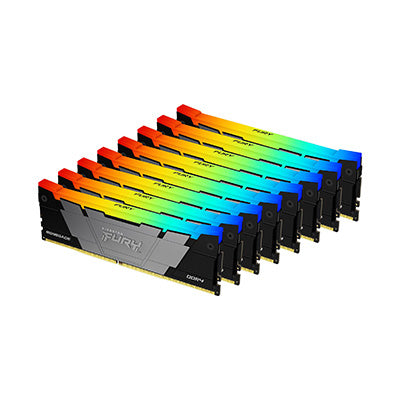 KINGSTON 256Go 3200MT/s DDR4 CL16 DIMM Kit of 8 FURY Renegade RGB