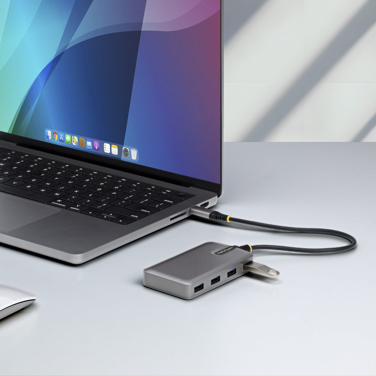 4-Port USB-C Hub 5Gbps Bus Powered