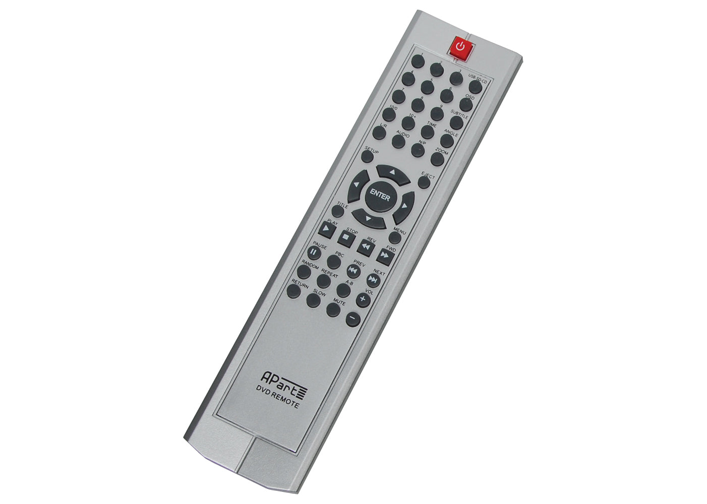 Biamp Optional remote control for DVD control functionality on PC1000RMKII and PCR3000RMKIII