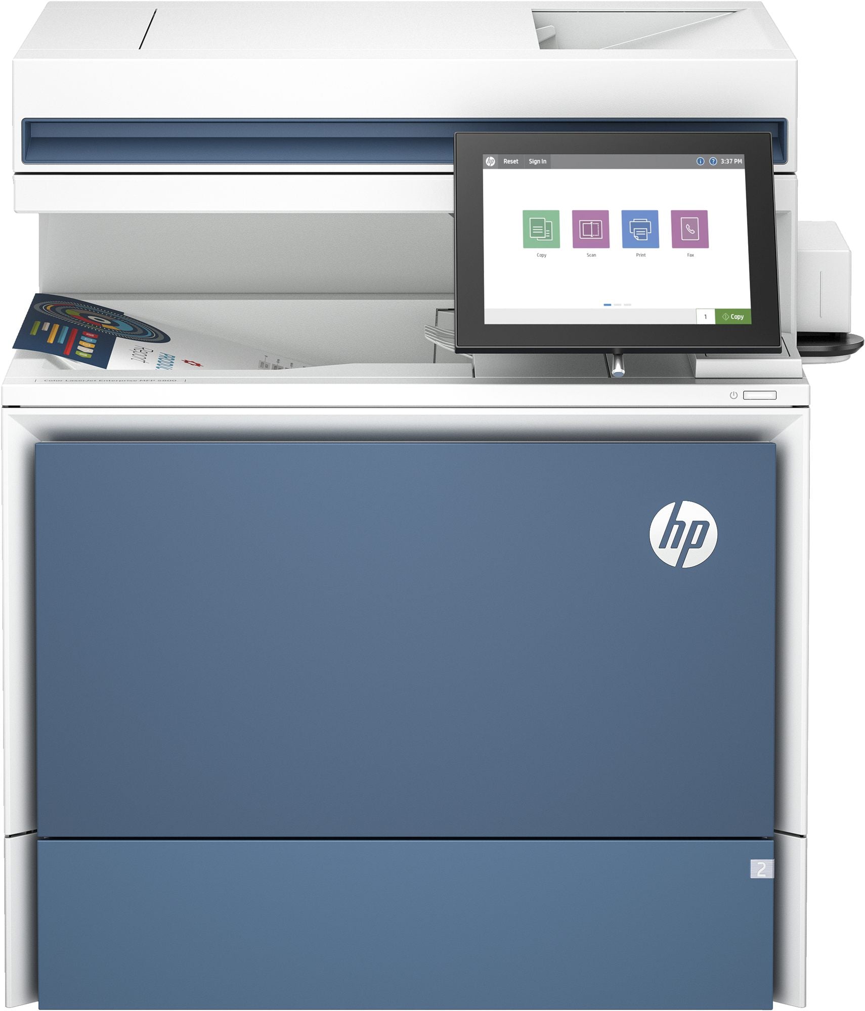 HP Clr LaserJet Ent MFP 5800f Prntr